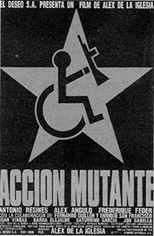 Afiche de presentacin de Accin Mutante.
